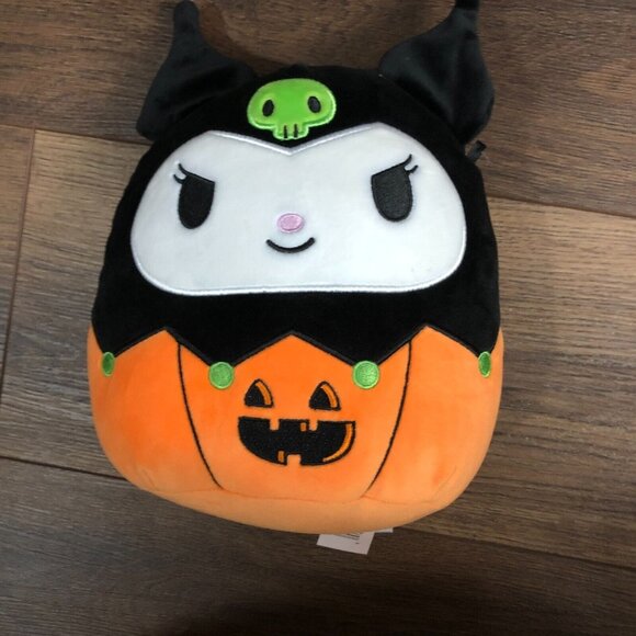 Squishmallows Kuromi Halloween Pumpkin Plush Hello Kitty and Friends 10in 2024 - Picture 4 of 8